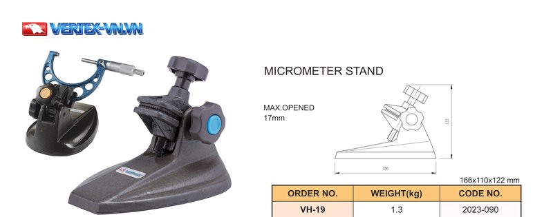 Giá kẹp pan-me VH-19 VERTEX