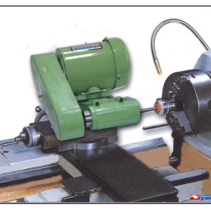 Đầu mài trên máy tiện VERTEX đang mài lỗ chi tiết kẹp trên mâm cặp máy tiện — For Internal Grinding