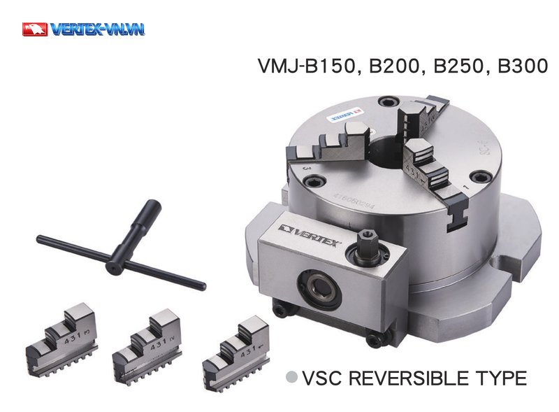 Mâm cặp gia công đứng VMJ dòng VSC (VMJ-B) VERTEX