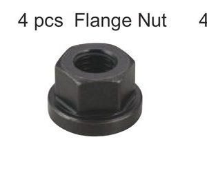 Đai ốc chữ T, đai ốc mặt bích và đai ốc nối trong bộ bu lông đai ốc kẹp VCK