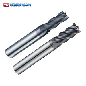 Dao phay ngón hợp kim 4 me VERTEX VE124, VEC40 (thép dưới 48 HRC)