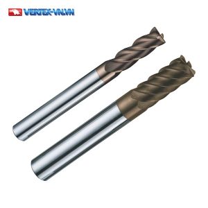 Dao phay ngón hợp kim cho thép cứng VERTEX VE164, VE166