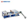 Ê tô VERTEX VD-660V không đế, thân xanh dương, hai má kẹp xám bạc, tay quay ở đầu bên phải