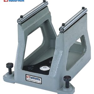 Giá cân bằng đá mài LBS với hai thanh trục tròn trên đỉnh hai thành và bọt thủy tròn đặt ở phần đáy giữa hai thành giá
