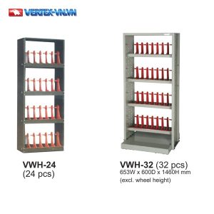 Giá treo đá mài VERTEX VWH-24 màu tối và VWH-32 màu sáng có chân đế trong catalogue