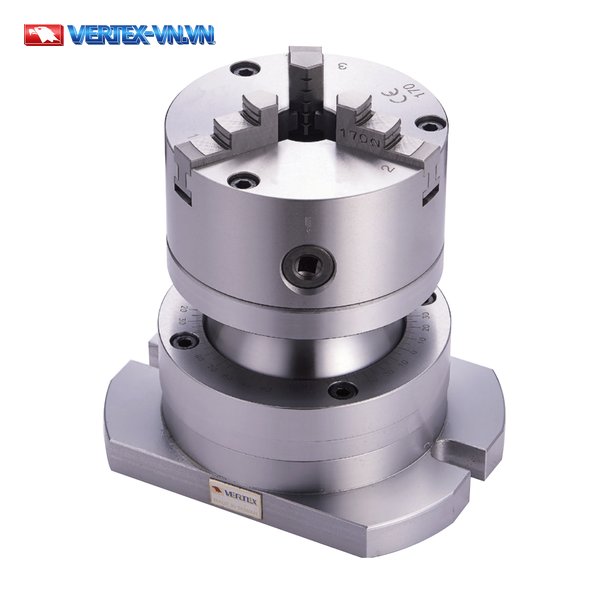 Mâm cặp xoay góc tự do VERTEX VAV-4J, VAV-5J