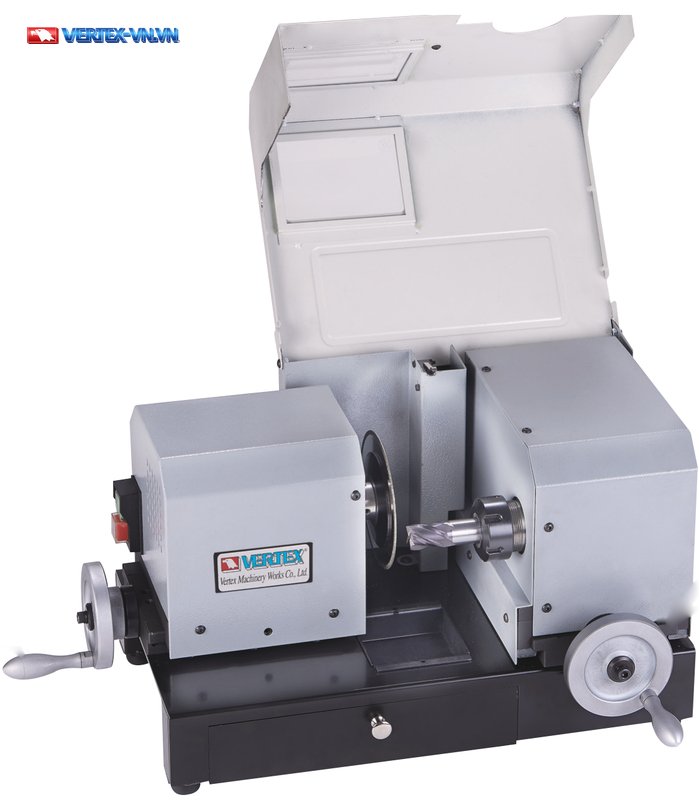 Máy cắt thanh VERTEX VEC-20 mở nắp che
