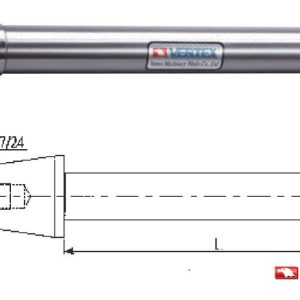 Trục kiểm Test Arbor VERTEX và bản vẽ ký hiệu G, ØA, L
