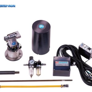 Bộ tiêu chuẩn ty rút khí nén VERTEX PD: động cơ, hộp điều khiển, bộ lọc khí và tra dầu, ty rút, phụ kiện lắp